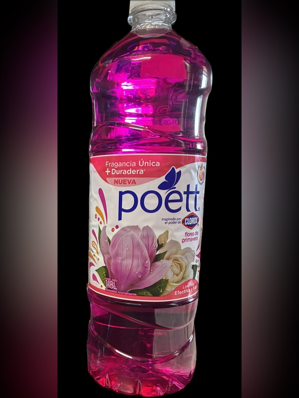 Liquid Cleaner -Pink - Flores de primavera Fragrance